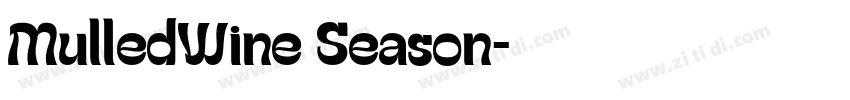 MulledWine Season字体转换